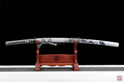 Kurotora Katana with Spring Steel Blade