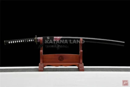 Peony Katana with Damascus steel blade