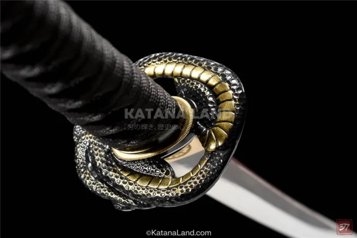 Elegant Black Katana for Collectors