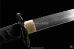 Hamon Finish on Kuro Python Katana