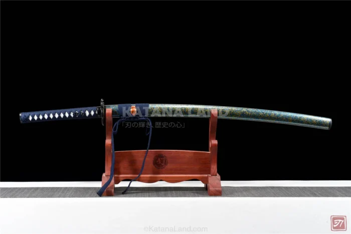 Amber Katana with Manganese Blade Material