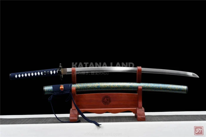 Purple Samurai Katana with Unique Design