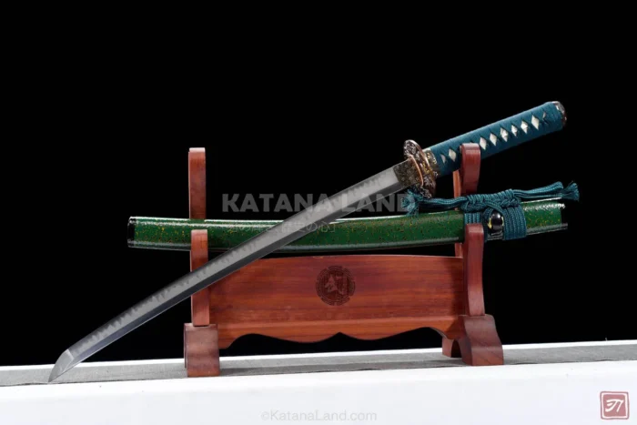 Green Hamon Katana Sword