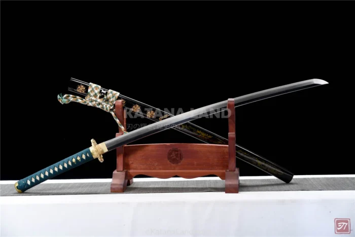 Elegant Black Katana for collectors
