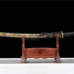 Agarwood Katana with Spring Steel Blade