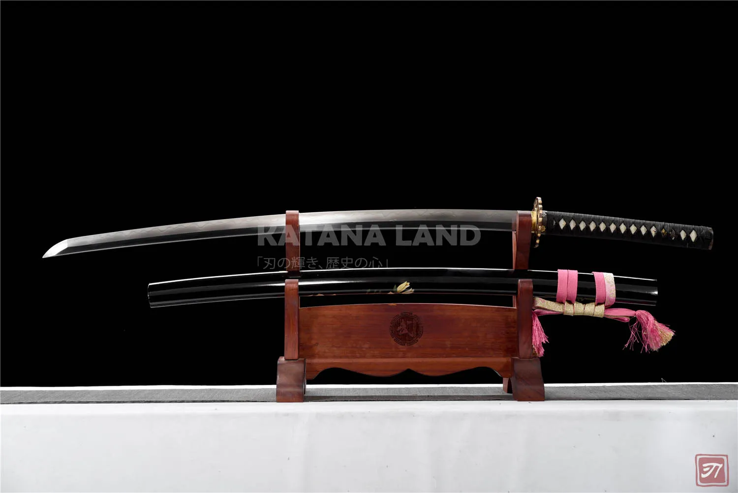 Black High-Grade Tool Steel Samurai Katana