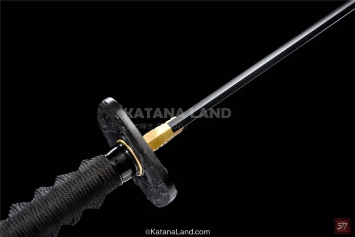 Authentic Japanese katana with Hamon