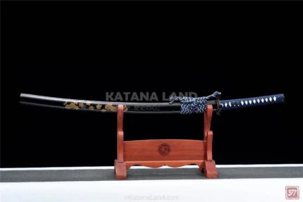 Kukan no Kaori katana with Damascus steel blade