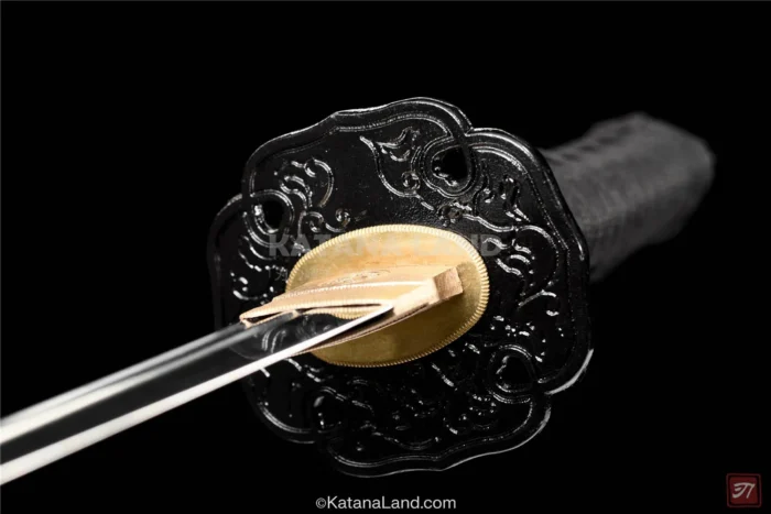 Black Color Japanese Sword