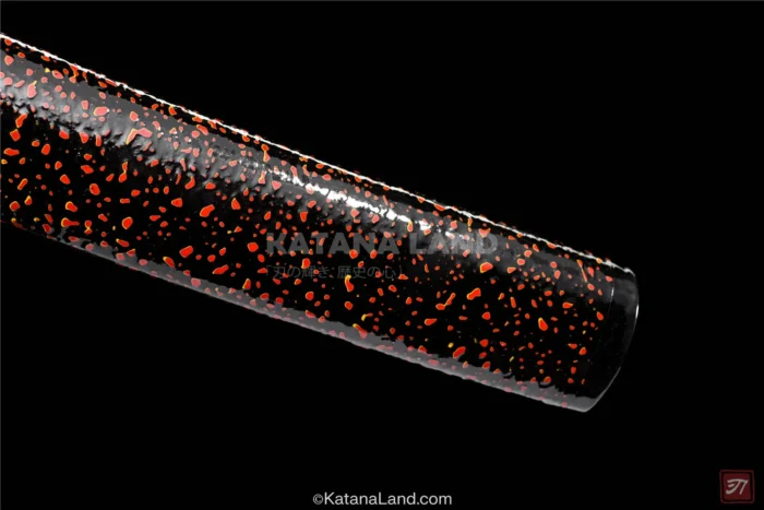 Elegant Black Katana Sword