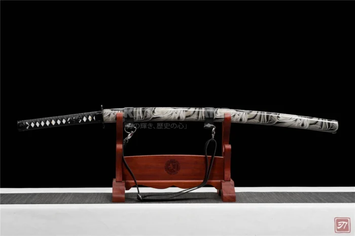 Kurogane no Tachi - Japanese Katana Sword with Medium Carbon Steel Blade