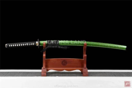 Higanbana Katana with Damascus Steel blade