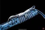 Elegant Purple Finish on T10 Steel Katana