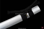 Traditional samurai katana with unique features