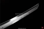 Beautifully crafted purple katana sword