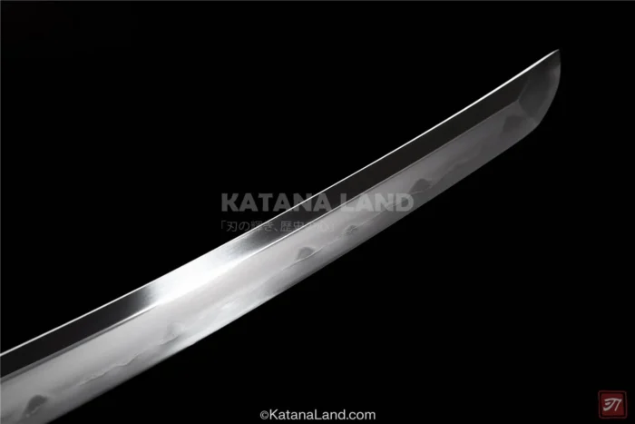 Beautifully crafted purple katana sword