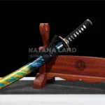 Celestial Steed Katana with Damascus steel blade