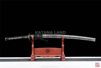 Shishi no Shoukan Katana with Damascus steel blade
