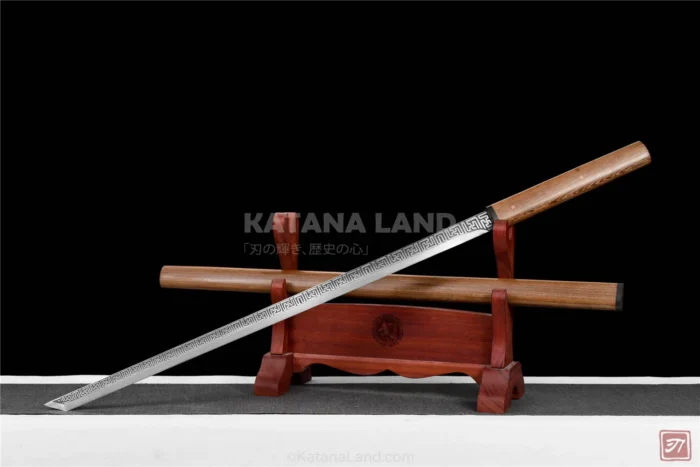 High-quality katana swords featuring manganese steel