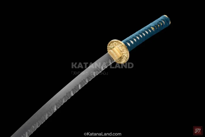 Premium katana swords with Hamon pattern