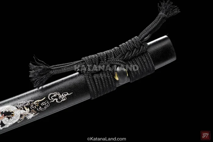 Damascus steel craftsmanship in Ryuu no Tabidachi sword