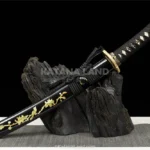 Kaze no Tori Katana with Damascus steel blade