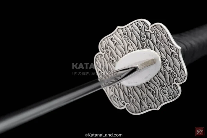 Traditional katana with BO-HI and Hamon