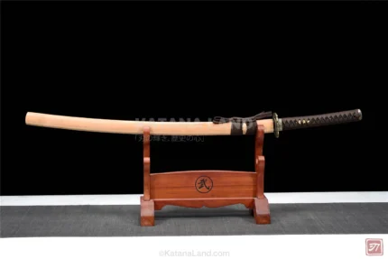 Kuroi Shinigami katana with manganese blade