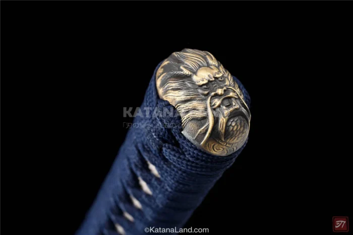 Distinctive Katana with Yellow Finish