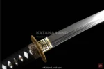 T10 Steel samurai katana with stunning green color