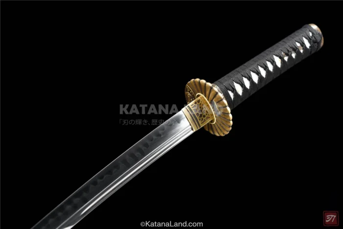 Traditional Aoi Uroko samurai katana with BO-HI