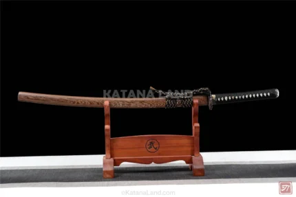 Ryuu no Yama katana with Damascus steel blade