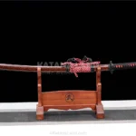 Kuro Ryu Tachi katana with manganese blade