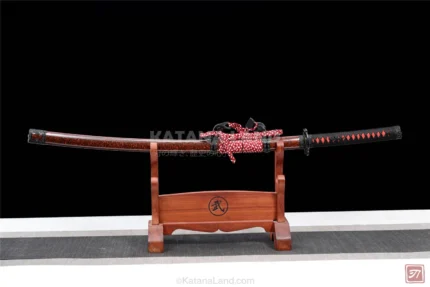 Kuro Ryu Tachi katana with manganese blade