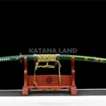 Ikeda Katanakami samurai katana with spring steel blade