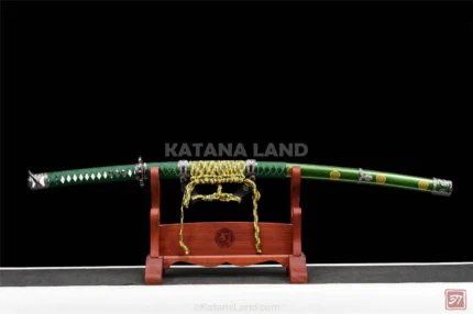 Ikeda Katanakami samurai katana with spring steel blade