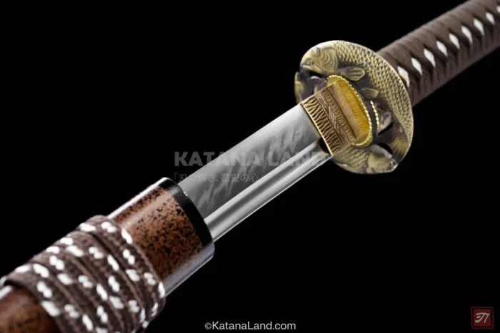 T10 Steel Blade Samurai Sword in Green
