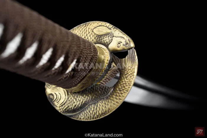 Traditional Samurai Sword with BO-HI Design