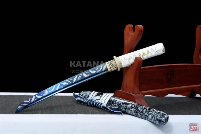 Gray Samurai Katana with BO-HI