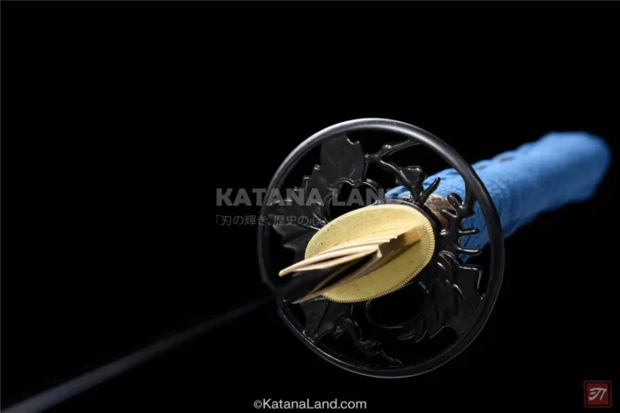 Premium samurai katana made of Damascus steel