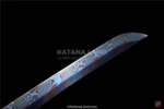 Unique Hamon design on Maple Leaf katana sword