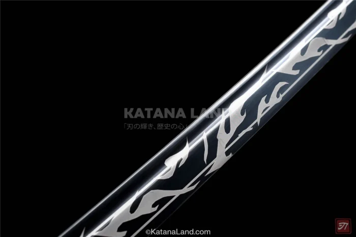 Manganese steel katana for collectors