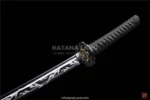 Purple-bladed samurai katana