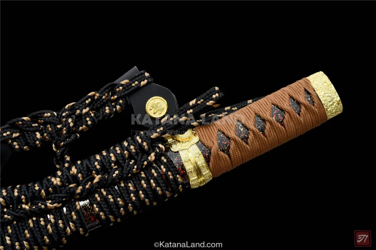 Traditional Manganese Katana with Unique Features