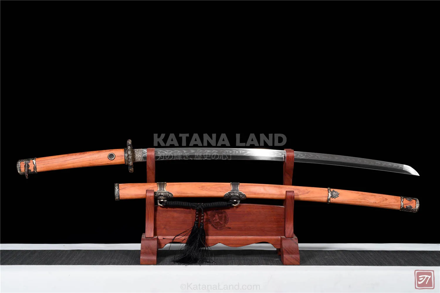 T10 Steel samurai katana with Hamon