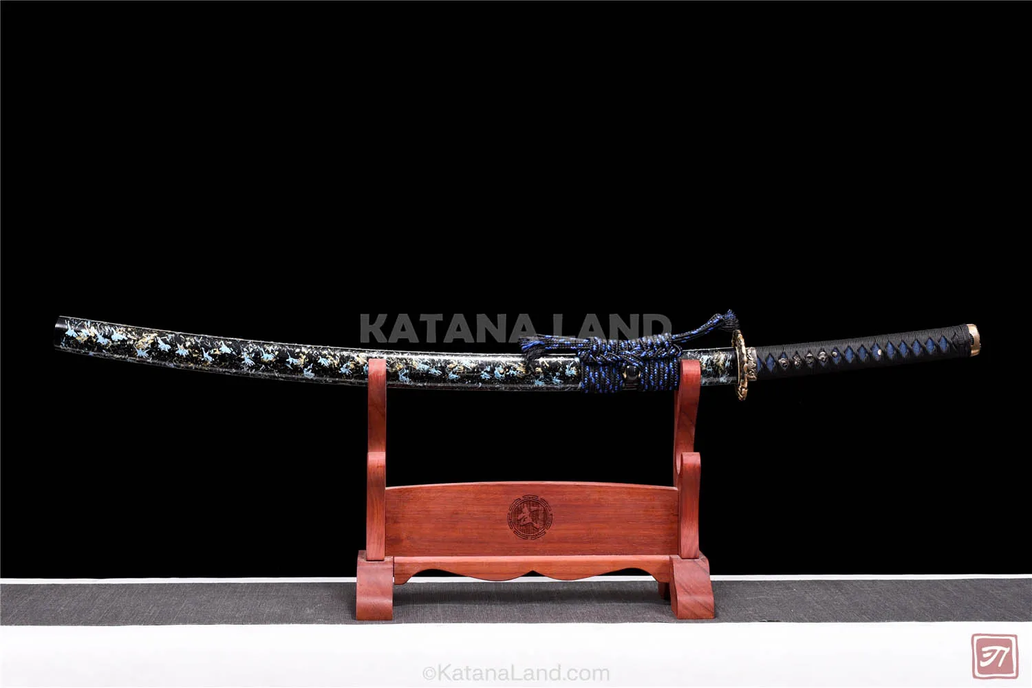 Azure Dragon Blade Katana with Manganese Blade