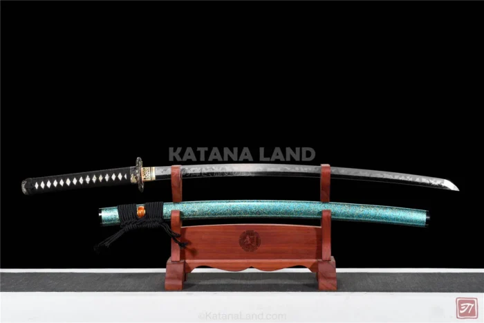 Purple Hamon Samurai Katana