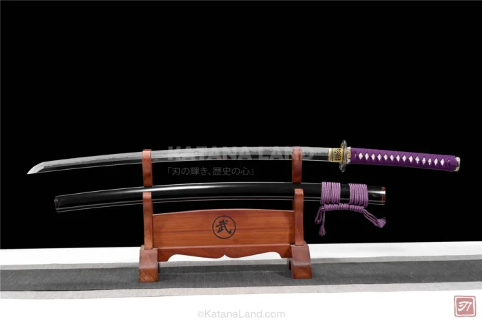 Black Hamon Samurai Katana