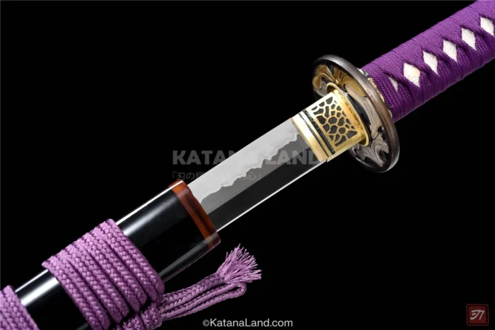 Hamon Finish on Kiku no Kaze Sword