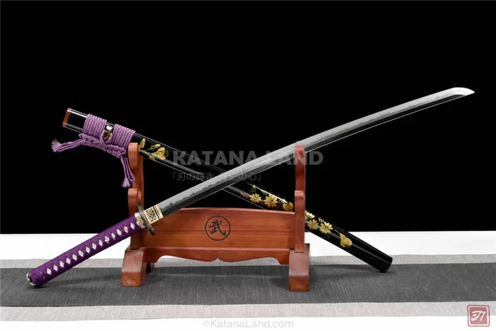 T10 Steel Samurai Sword with Hamon